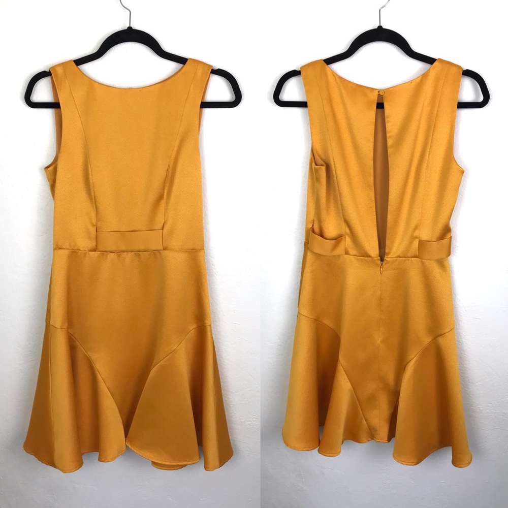 Finders Keepers Marigold Yellow Cocktail Dress S